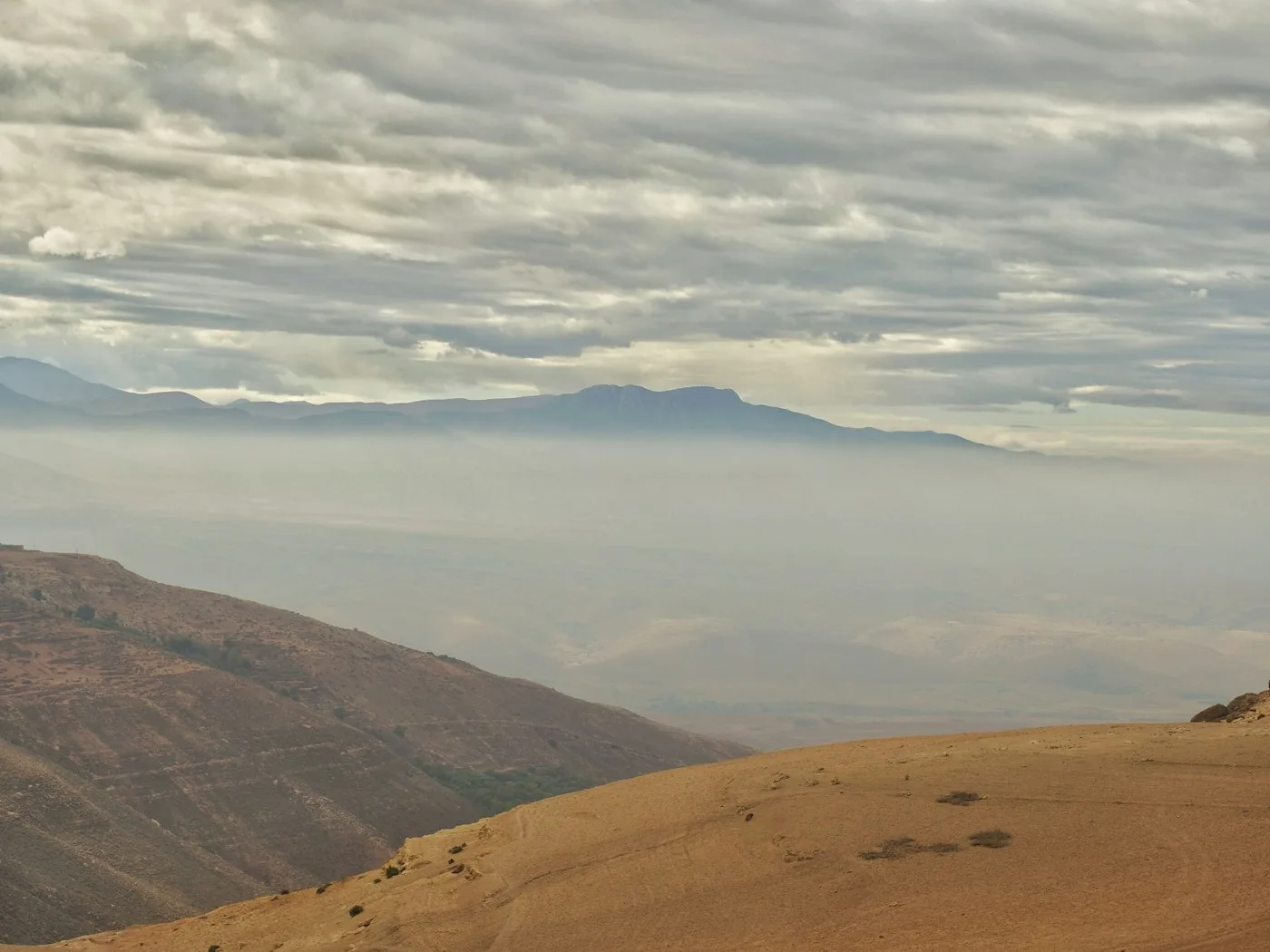 Paysage du désert d’Agafay